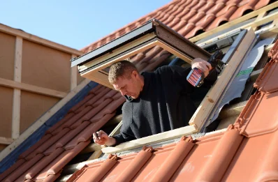 Pose de fenêtres de toit Velux à Bruebach